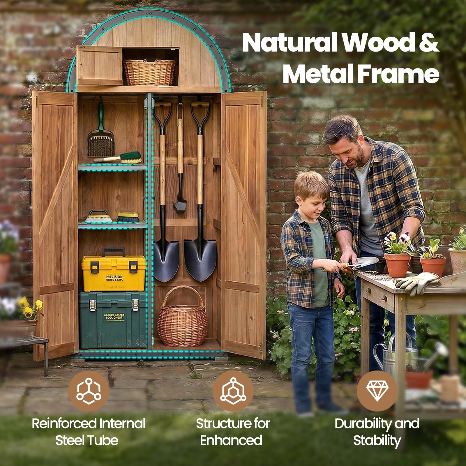 Outdoor Wooden Cabinet M2-1020 | MRO, NorthSky Select