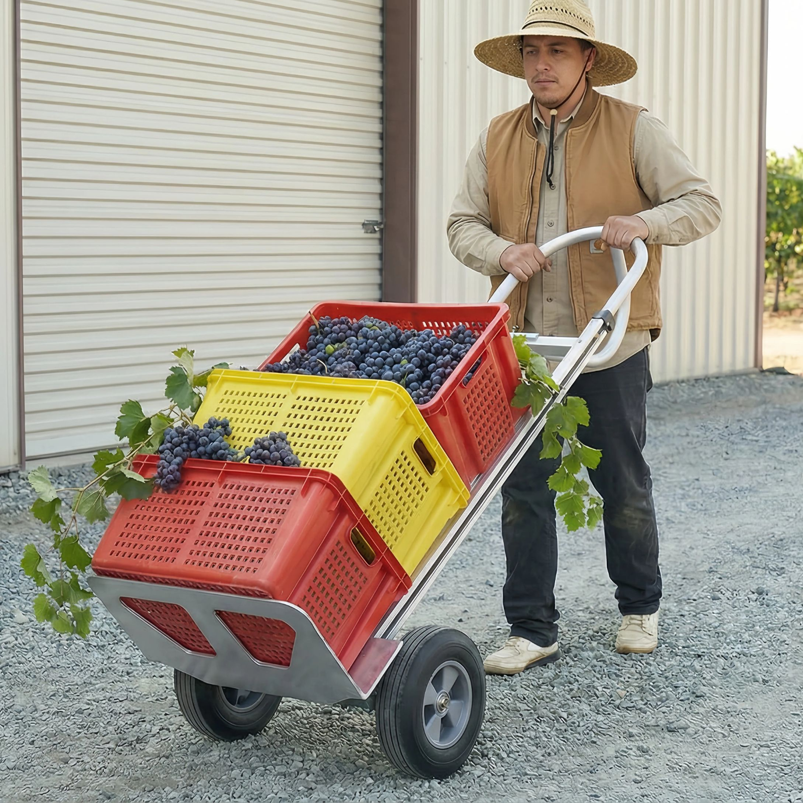 General Purpose Hand Truck,  Loop Handle, 550 lb. Capacity