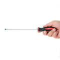 Slotted Extended Length Screwdriver 3/16 in, Soft Grip Ergonomic Handle, 8 in Shank, 11-15/16 in Overall