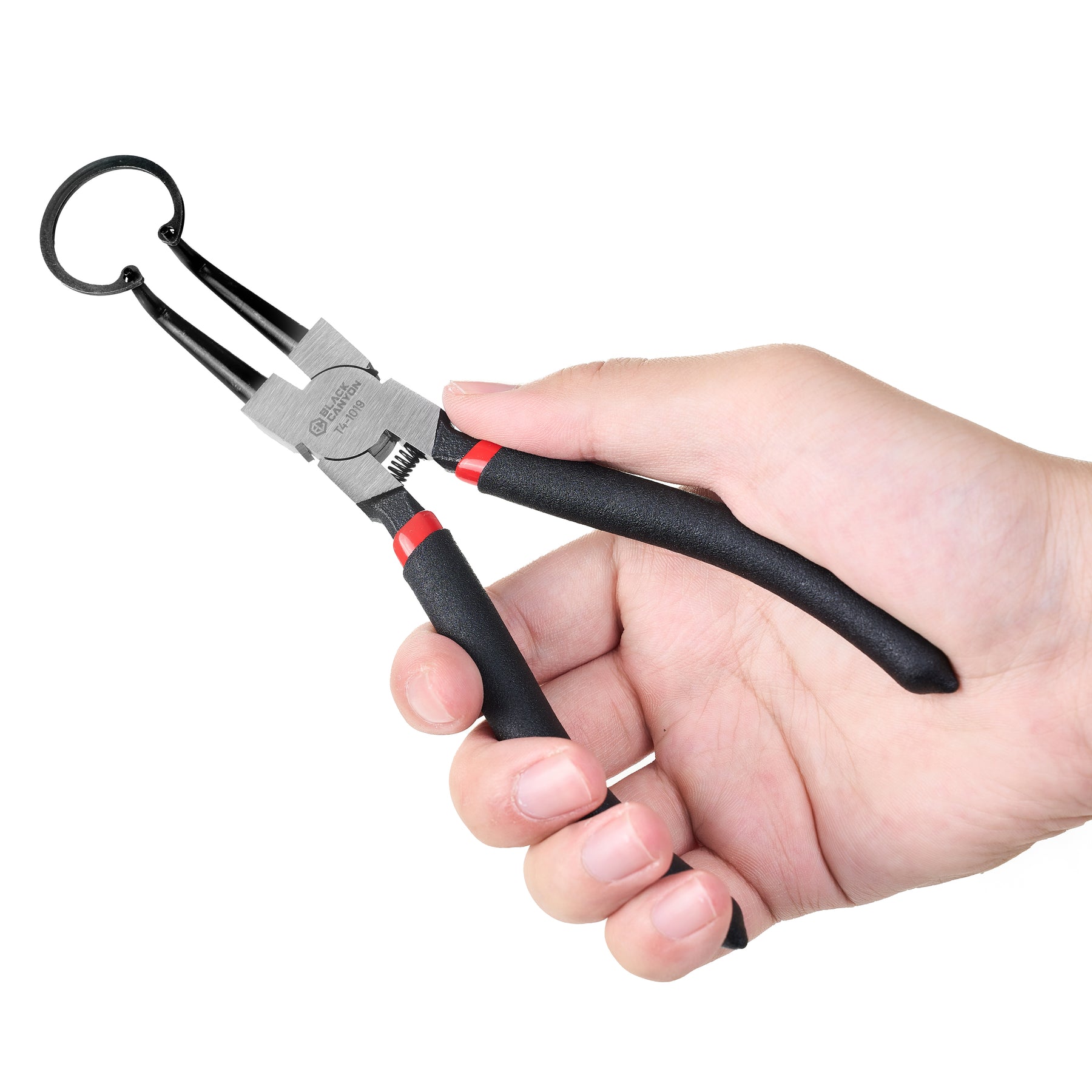 90-Degree Fixed Tip External Snap Ring Pliers