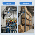 30" Blade Dia, 8200/6600/6400 cfm, 120V, 1/6 Motor HP