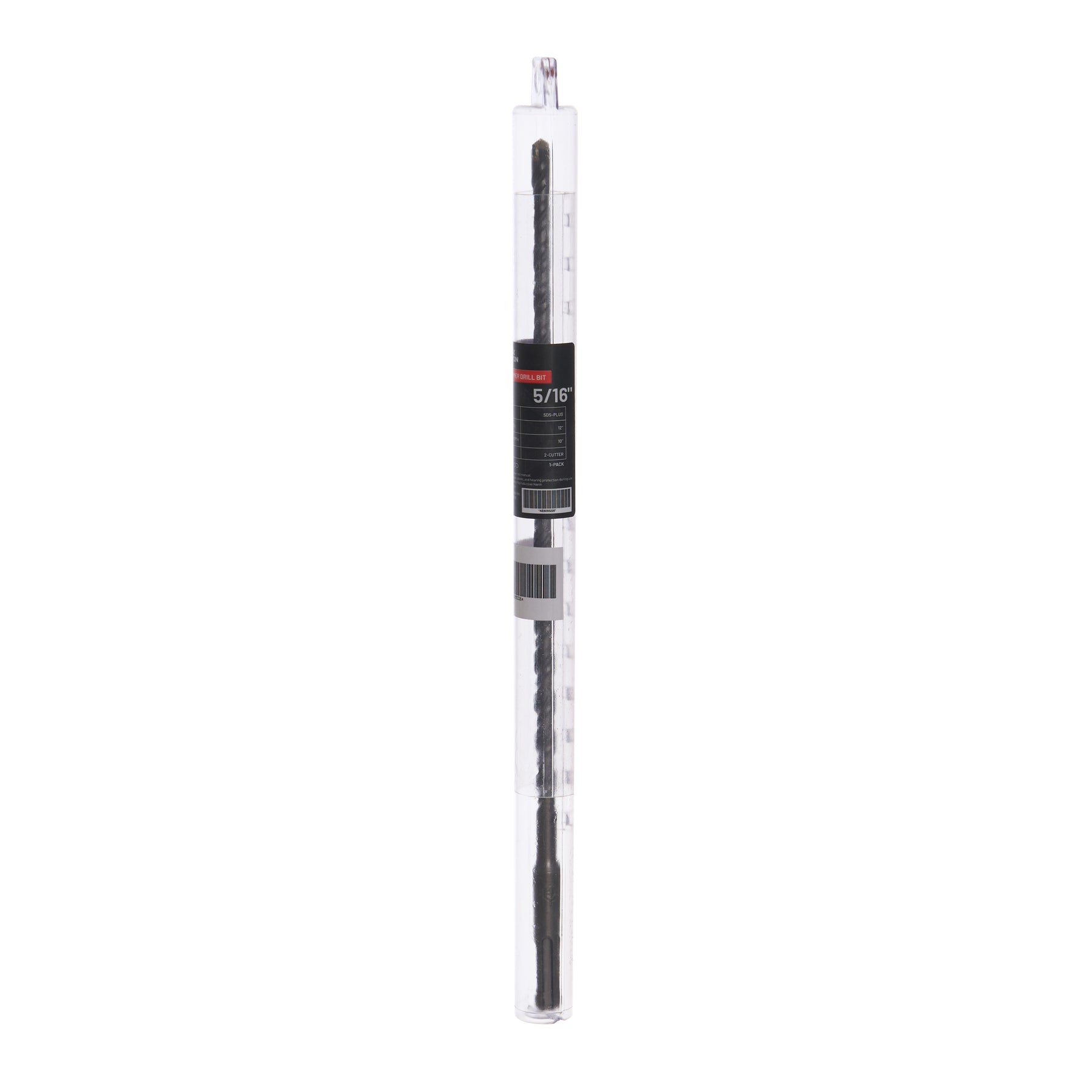 5/16 in Rotary Hammer Drill Bit, 10 in Max Drilling Depth, SDS-Plus, 1 pc