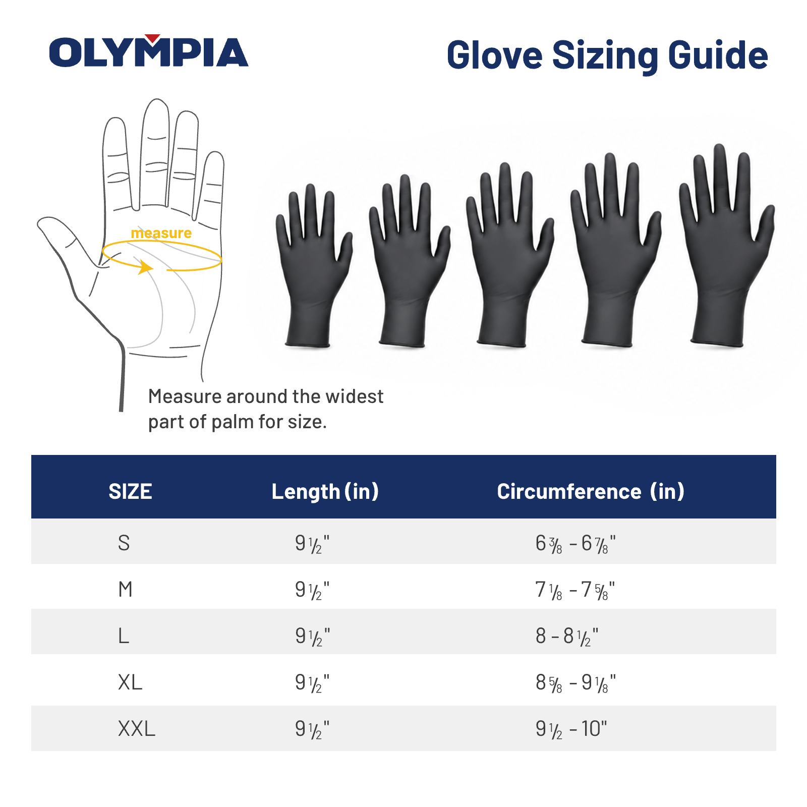 Disposable Nitrile Gloves, 6 mil, XXL/11, Grain, Black, Box of
