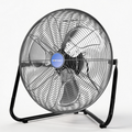 18 in Workstation Floor Fan, 3,200 CFM, 3 Speeds, 1/8 HP