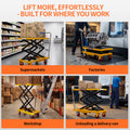 Hydraulic Lift Table Cart