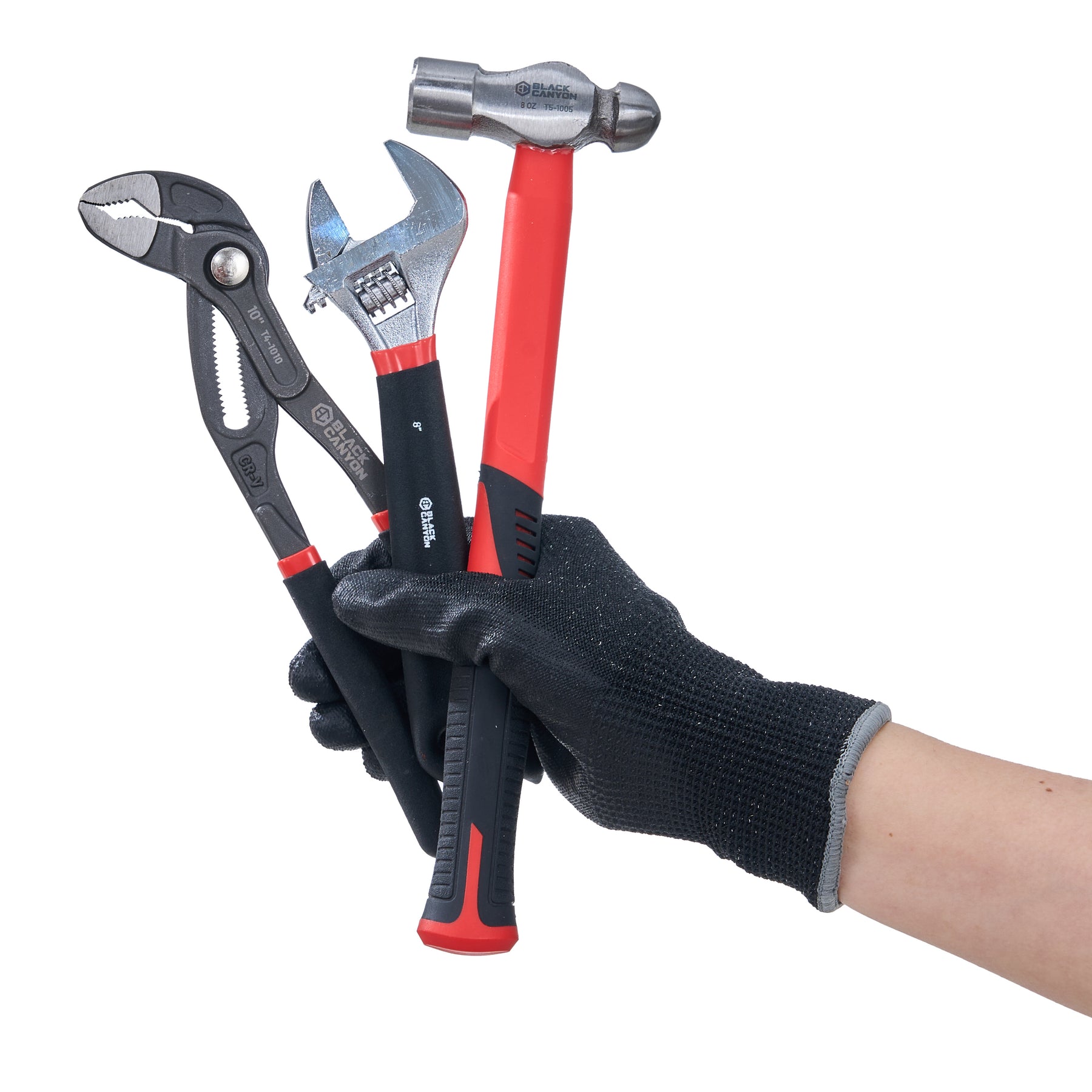 Cut-Resistant Gloves, XL/10, Sandy, Black, Cut Level A4, 12 Pairs