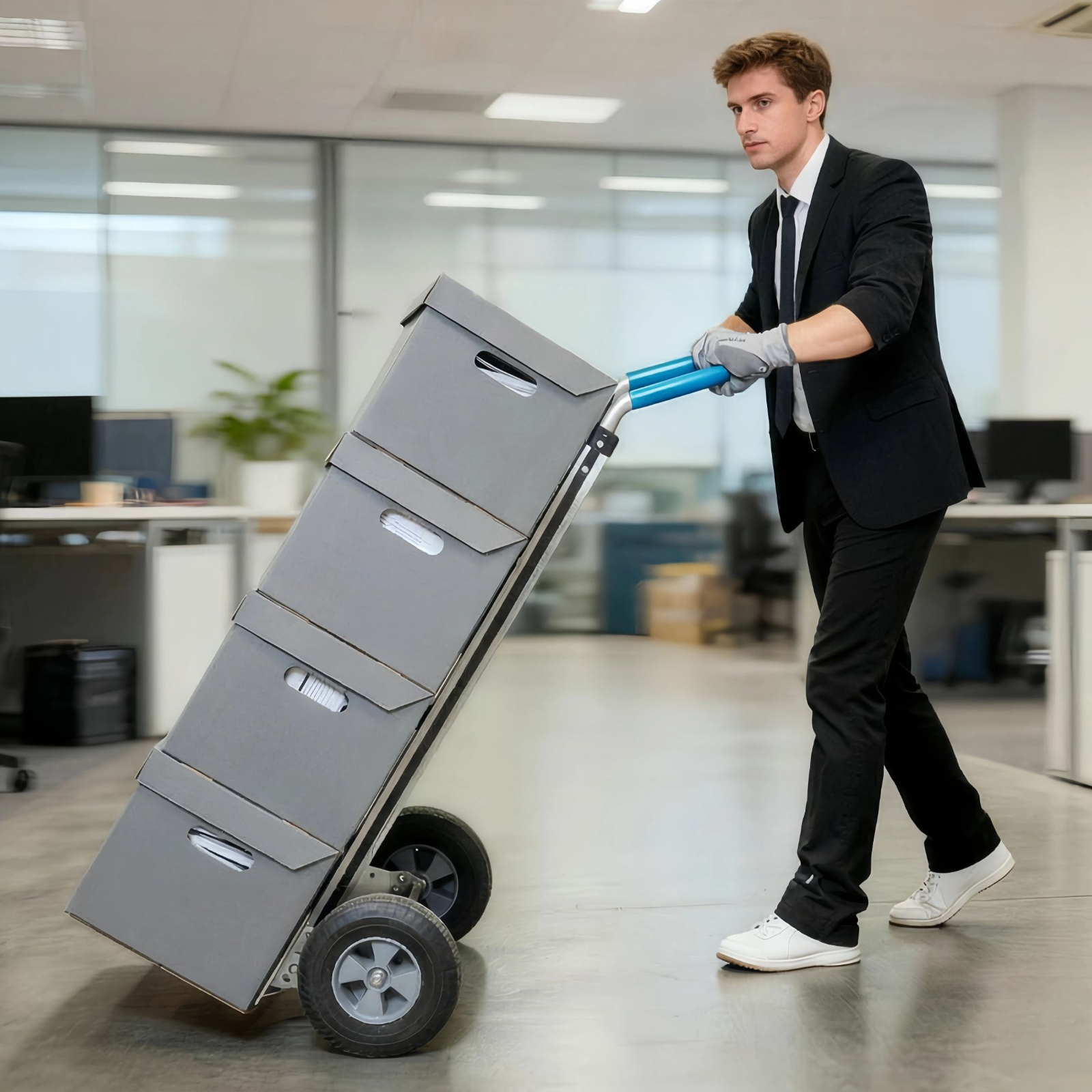 General Purpose Hand Truck, Curved Handle