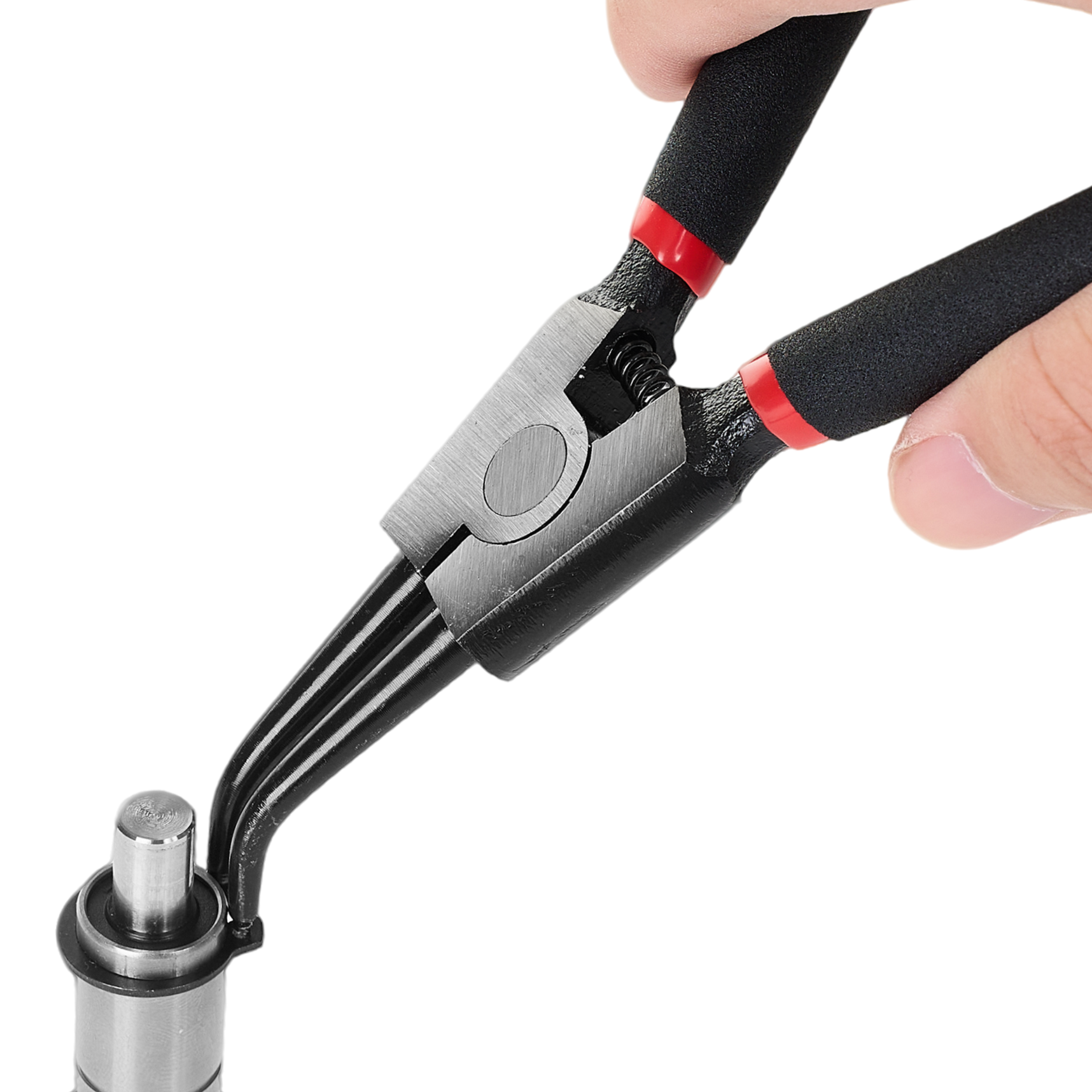 45-Degree Fixed Tip Internal Snap Ring Pliers