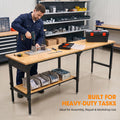 Northsky 94"x 24" Heavy Duty Workbench 5000 Lbs Capacity, Adjustable Height
