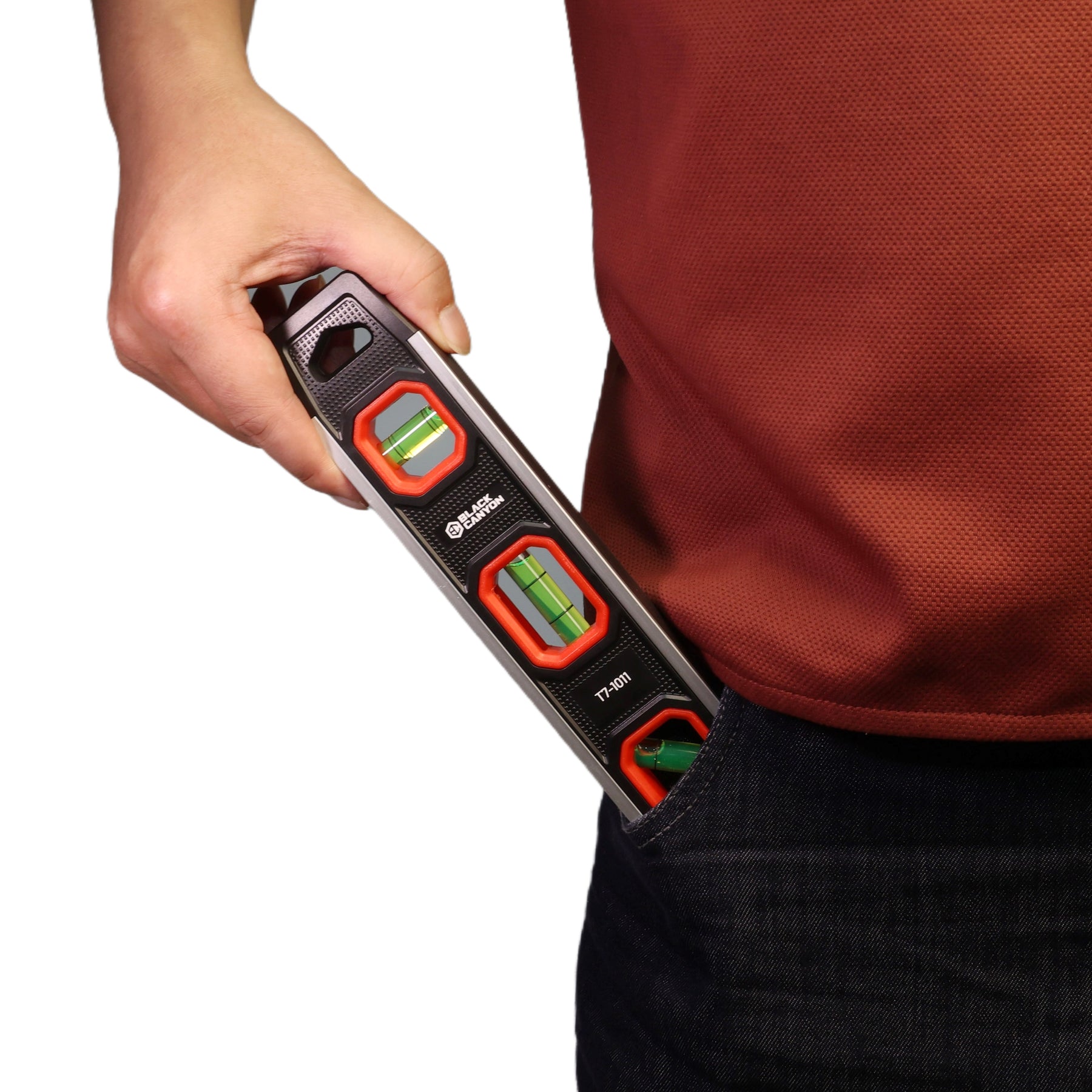 9" Torpedo Level, Magnetic, Compact Aluminum Frame