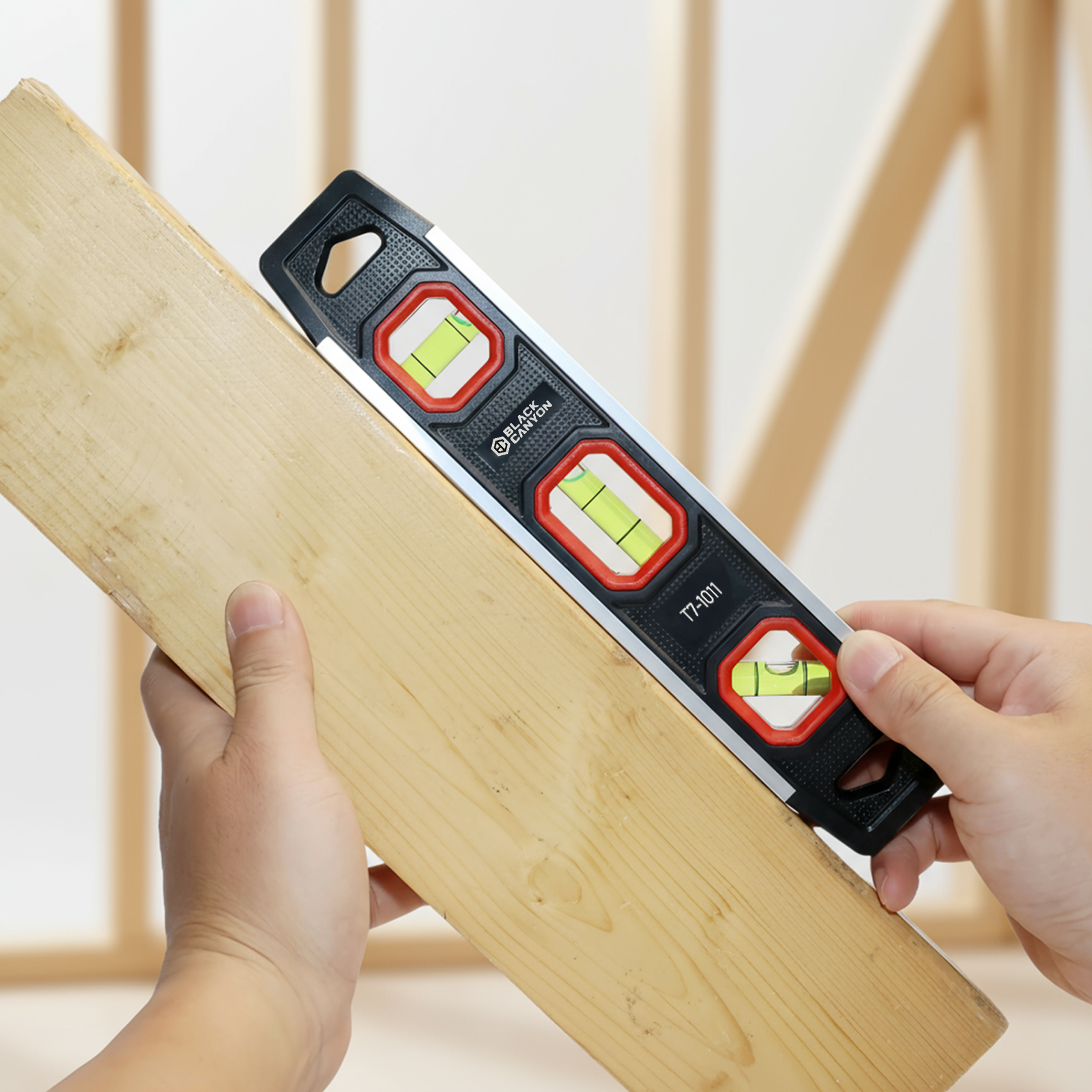 9" Torpedo Level, Magnetic, Compact Aluminum Frame