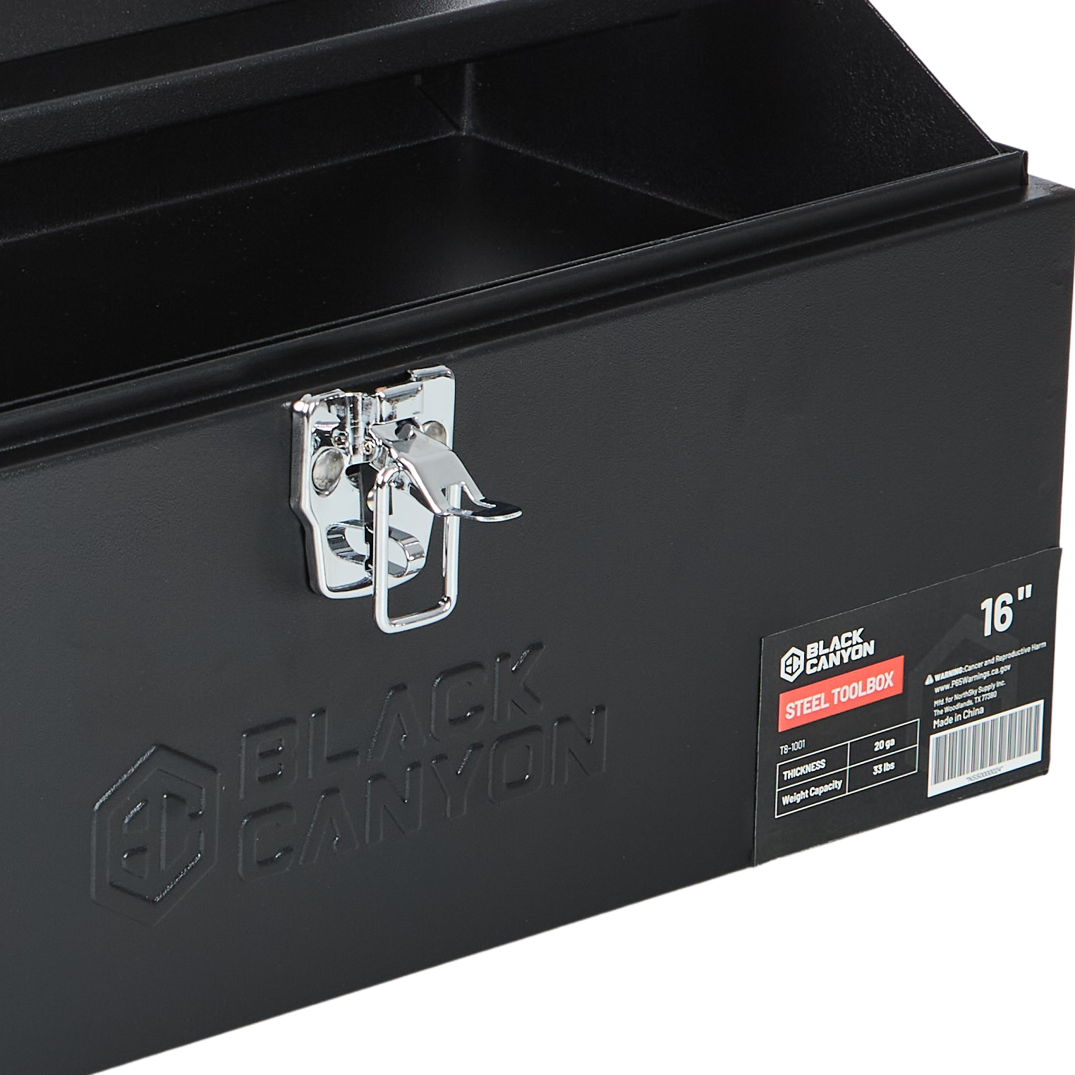 Black Canyon Portable Steel Tool Box for Manufacturing & More Black Canyon Portable Steel Tool Box for Manufacturing & More