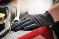 6 mil Disposable Nitrile Gloves, Black, Diamond Grip, XL, 100 ct