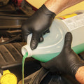 6 mil Disposable Nitrile Gloves, Black, Diamond Grip, XL, 100 ct