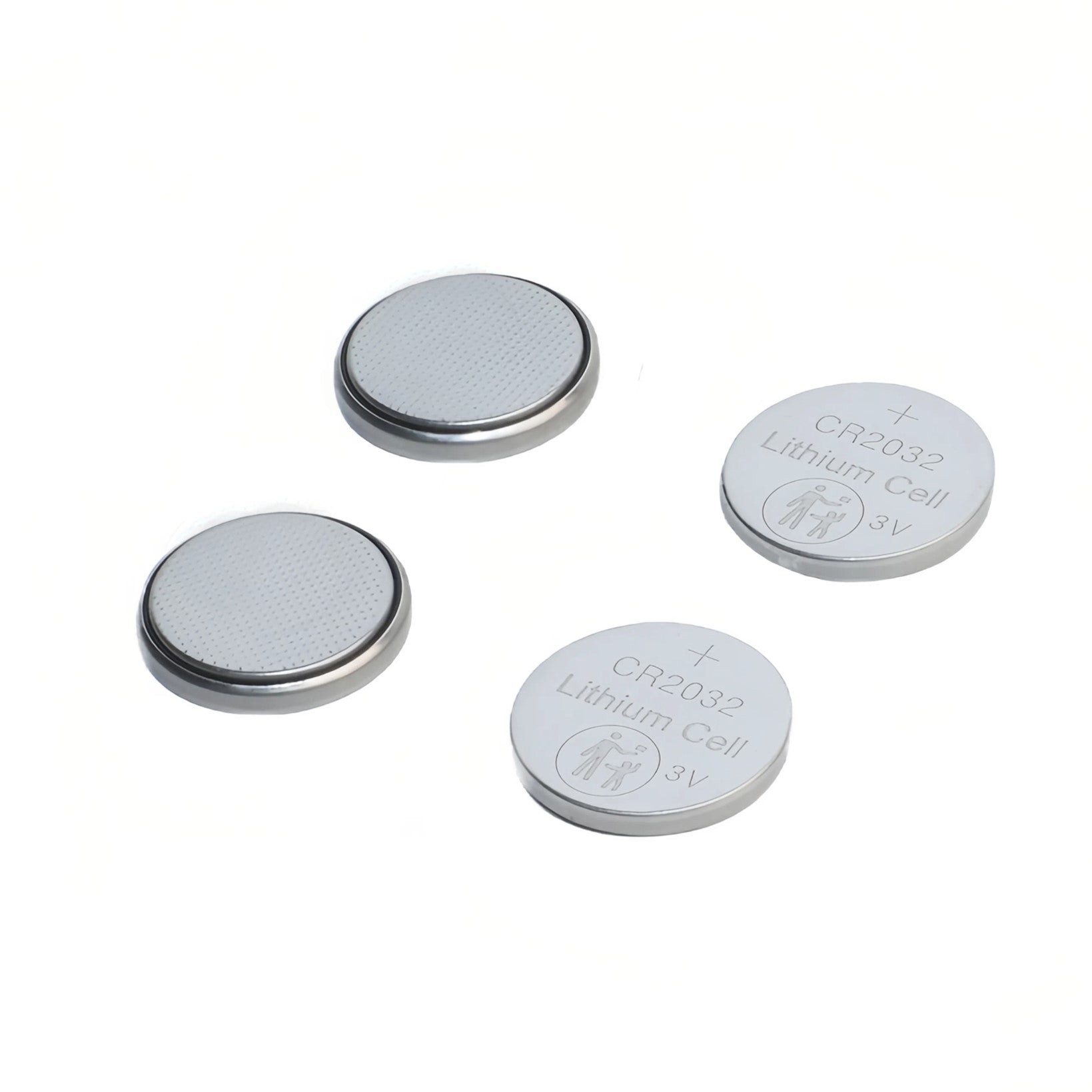 CR2032 Lithium Coin Batteries, 4 Pack
