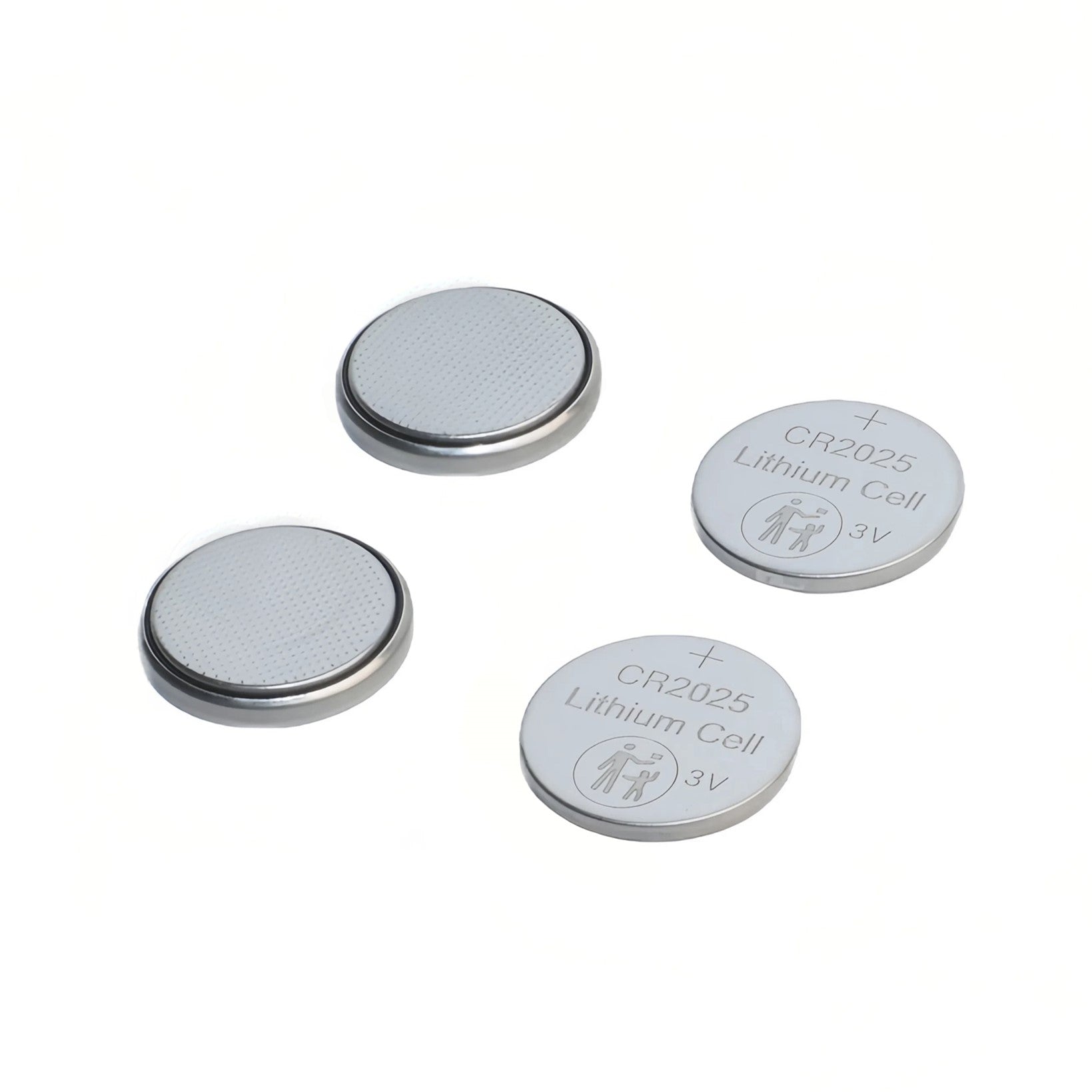 CR2025 Lithium Coin Batteries, 4 Pack