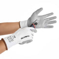 Cut Resistant Gloves, 13ga, Polyurethane Dip, M/8, Cut Level A2, Abrasion Level 5, 12 pairs