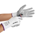 Cut Resistant Gloves, 13ga, Polyurethane Dip, XXL/11, Cut Level A2, Abrasion Level 5, 12 pairs