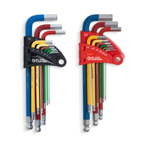 Metric and SAE Hex Key Set, 18-Piece