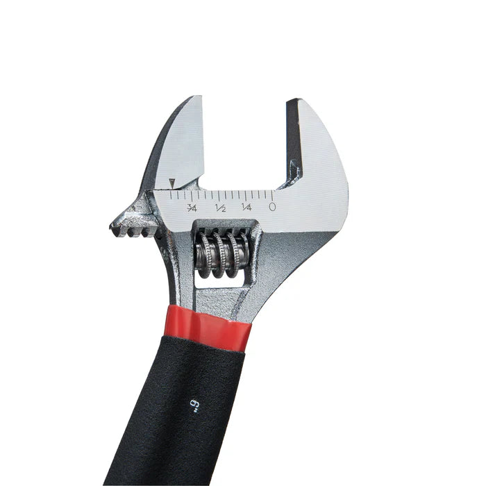 2-Piece Adjustable Wrench Set with Cushion Grip
