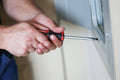 Magnetic Slotted Screwdriver 1/4 – Soft Grip Ergonomic Handle, 4 in Shank, 8-1/3 in Overall