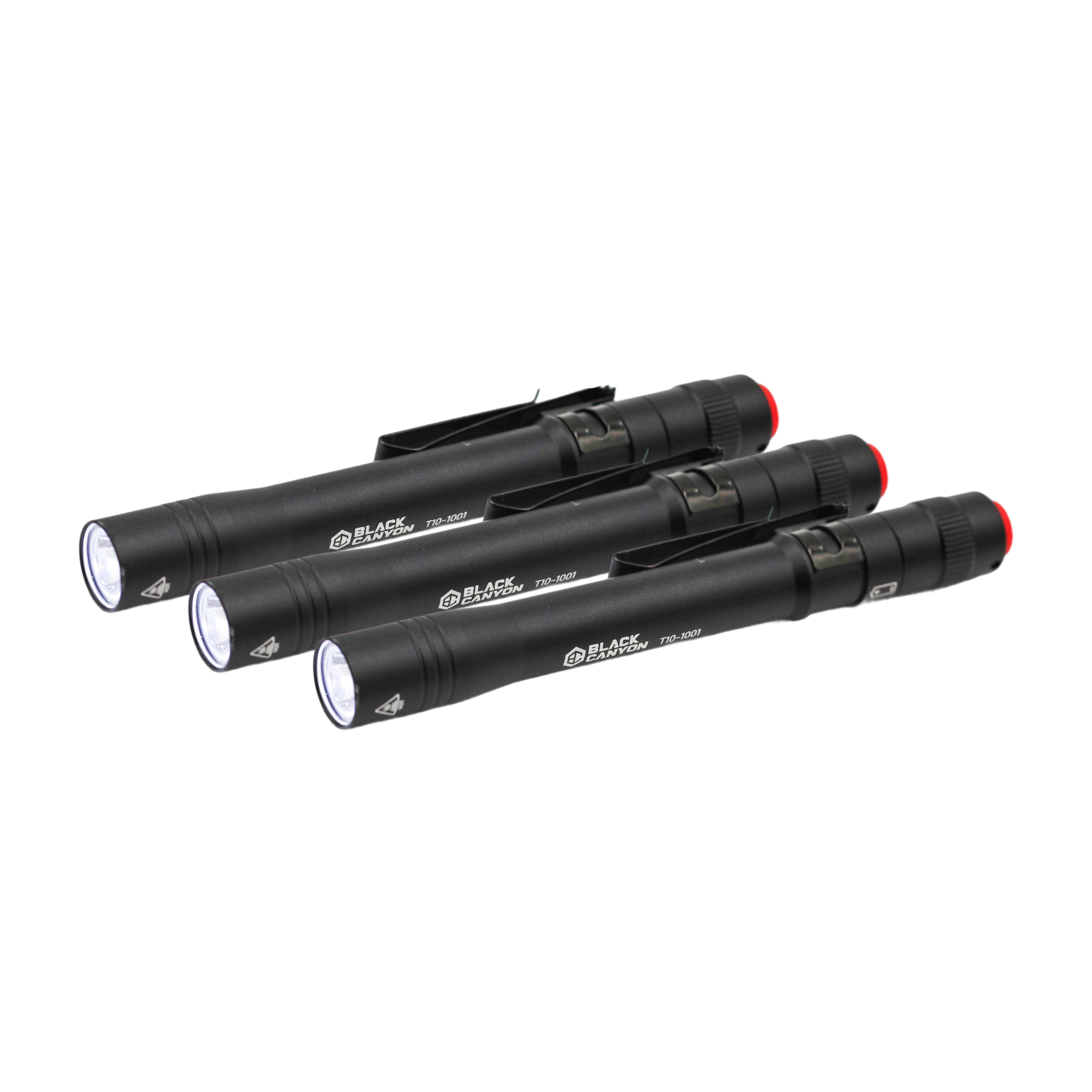 Pen Lights, LED Flashlights, 160 Lumen, Waterproof, Black Canyon