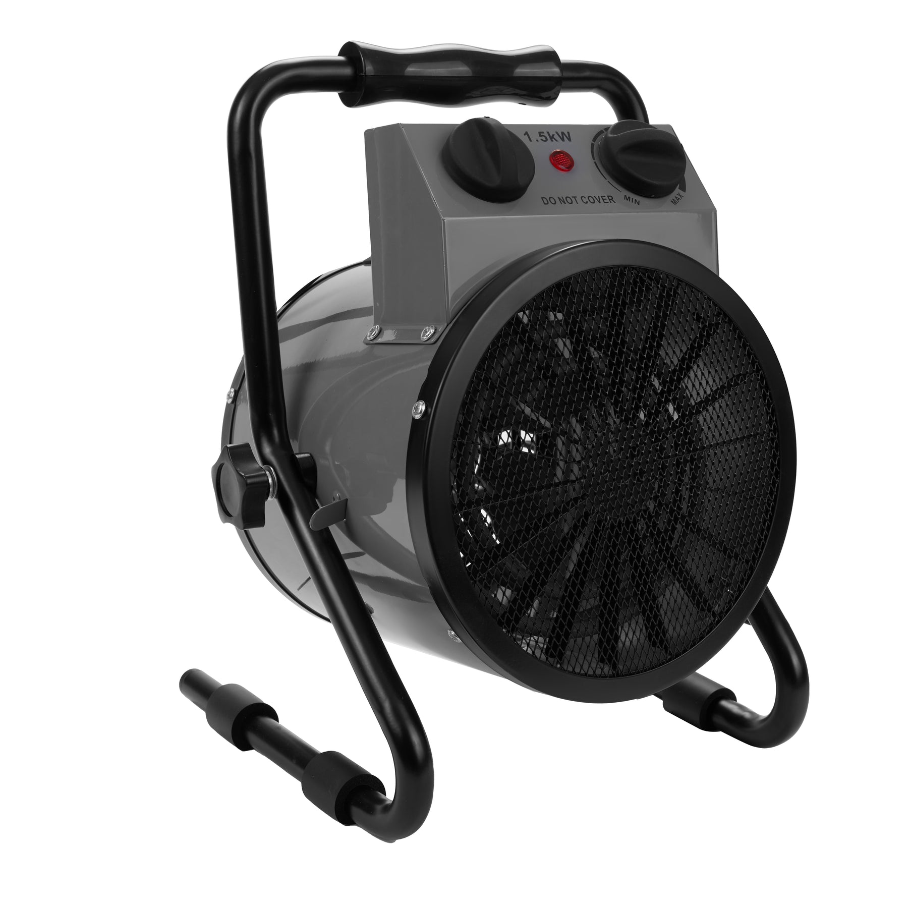 Portable Electric Fan Heater, 120V, 1500W