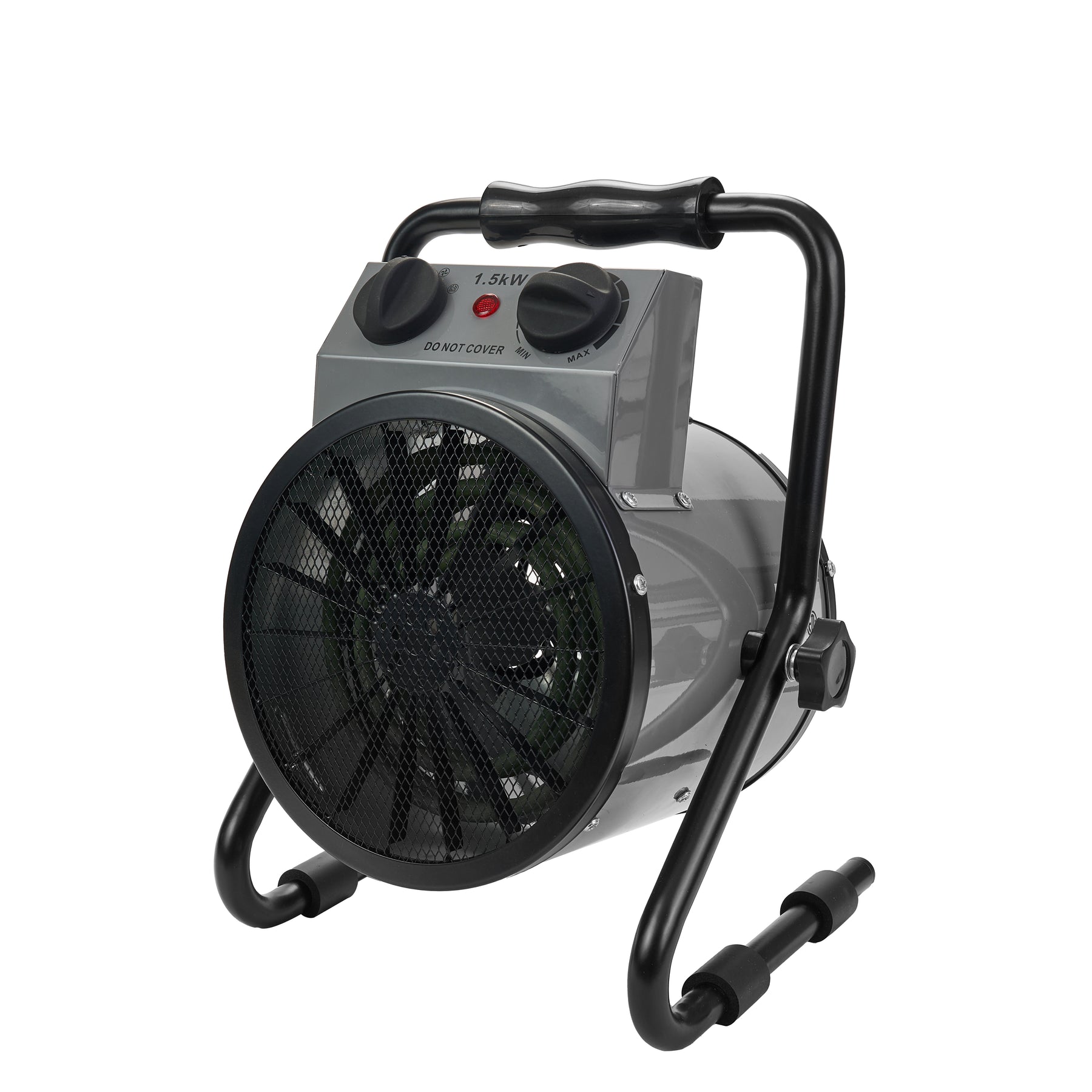 Portable Electric Fan Heater, 120V, 1500W