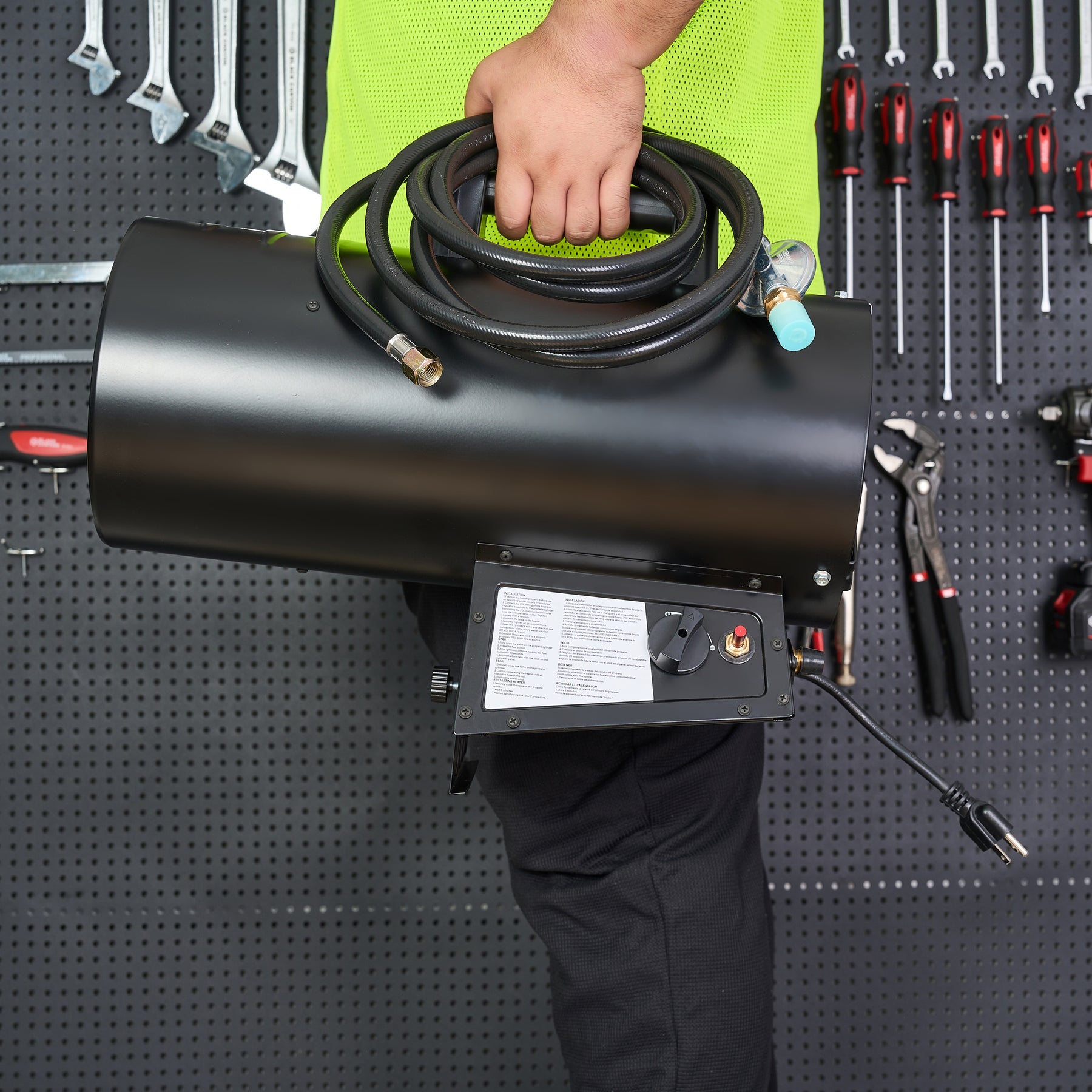 Portable Propane Torpedo Heater, 85,000 BTU