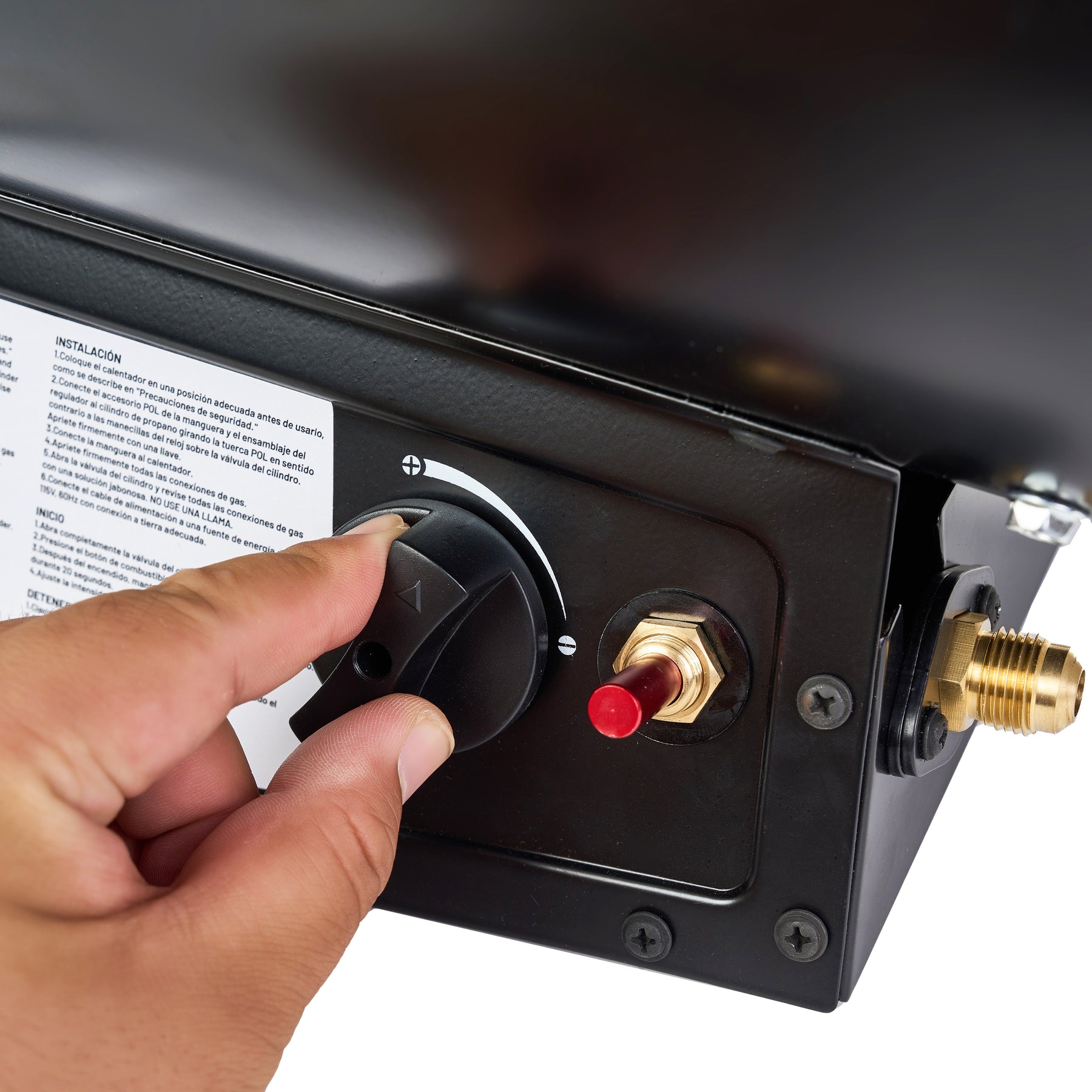 Portable Propane Torpedo Heater, 125,000 BTU