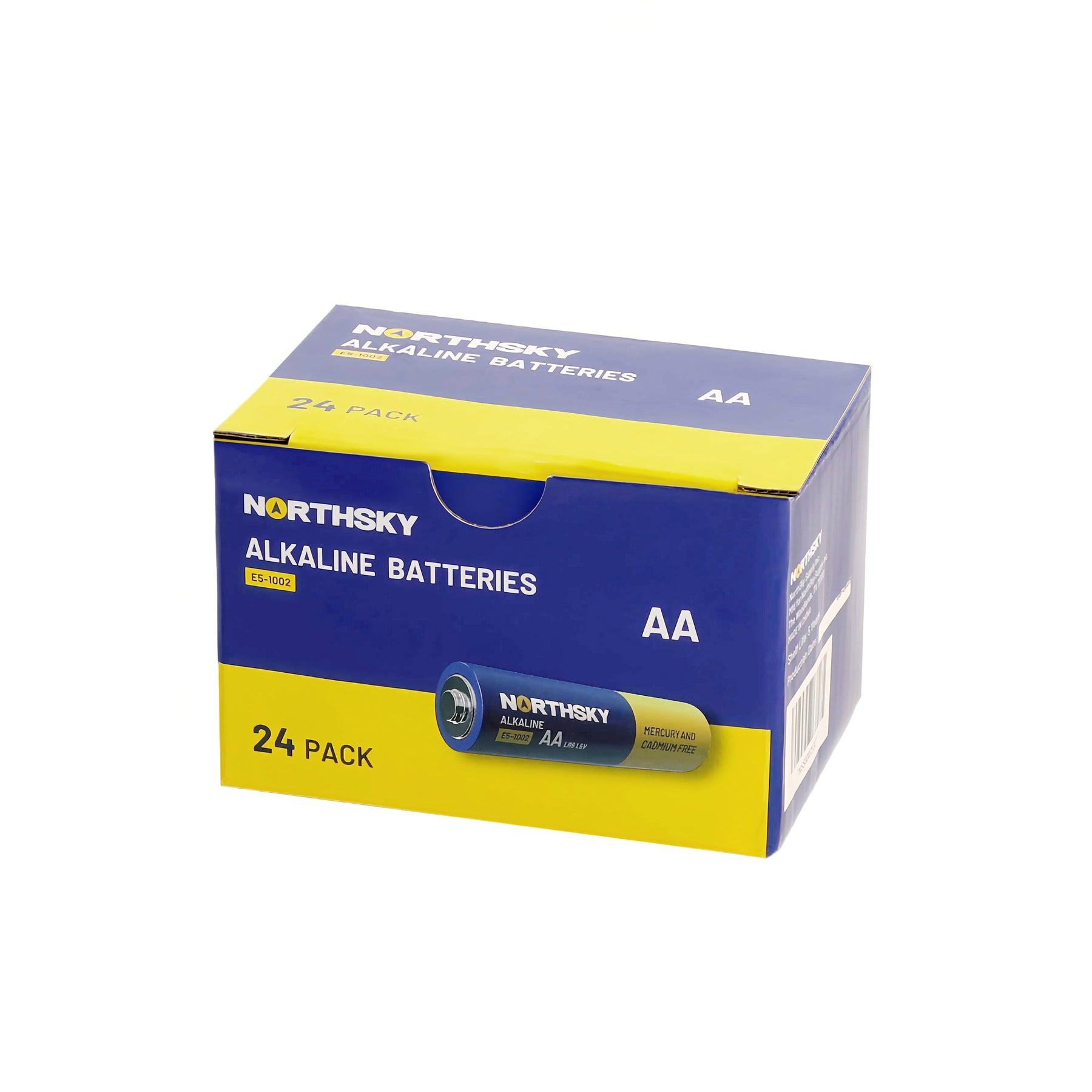 AA Alkaline Batteries, 24 Pack