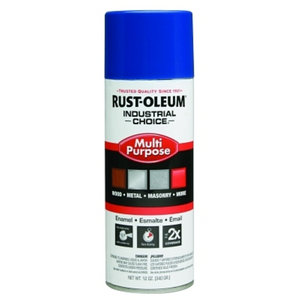 Rustoleum® Industrial Choice® 1600 System Aerosol, 12oz, Safety Blue, High-Gloss