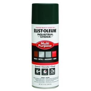 Rustoleum® Industrial Choice® 1600 System Aerosol, 12oz, Hunter Green, High-Gloss