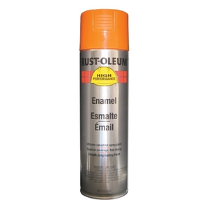 Rustoleum® High Performance V2100 System Aerosol, 15 oz Can, Safety Orange, Gloss