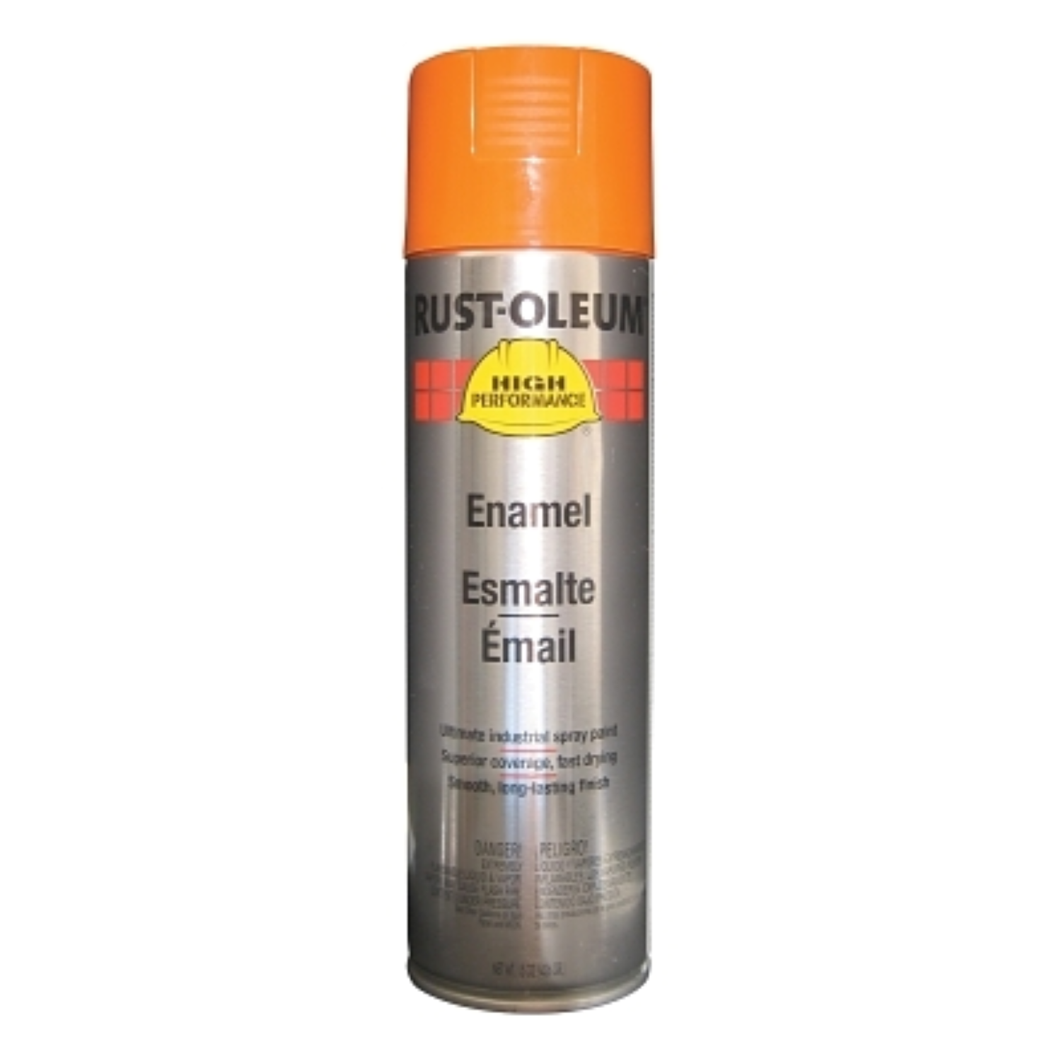Rustoleum® High Performance V2100 System Aerosol, 15 oz Can, Safety Orange, Gloss