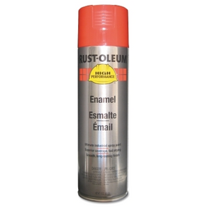 Rustoleum® High Performance V2100 System Aerosol, 15 oz Can, Safety Red, Gloss