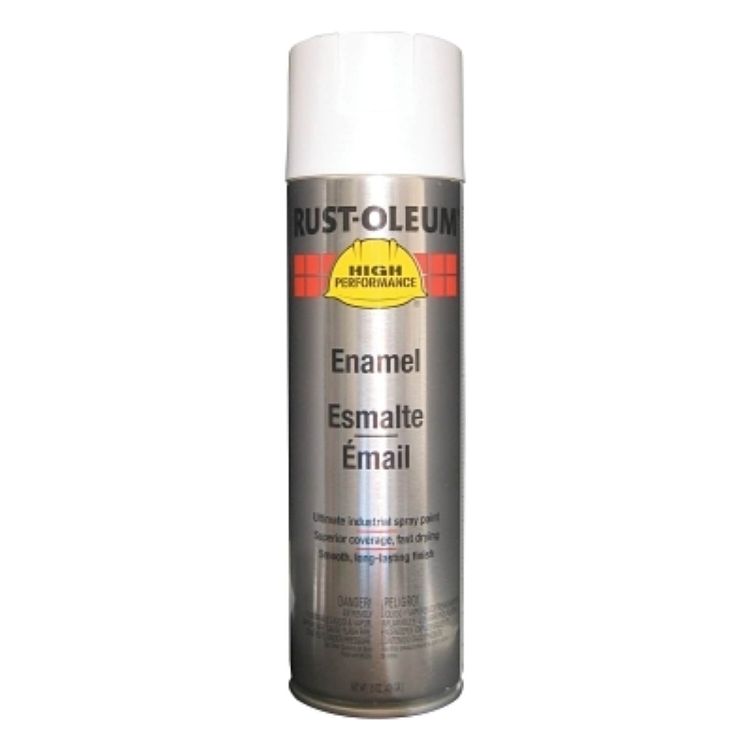 Rustoleum® High Performance V2100 System Aerosol, 15 oz Can, White, Flat