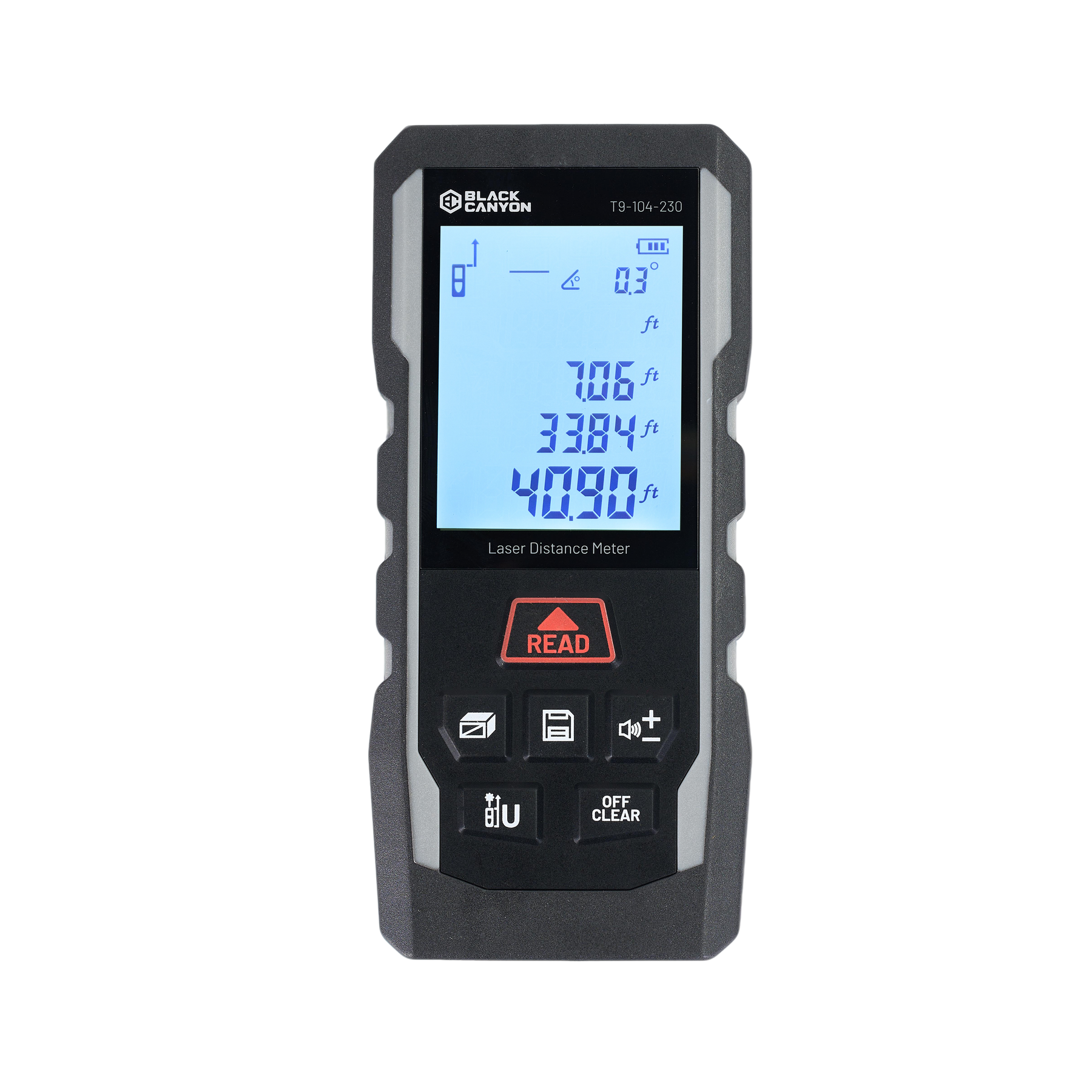 Laser Distance Meter, 230ft Range
