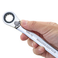 5/8" Ratcheting Combination Wrench, 12-Point Box End & Hex Opening