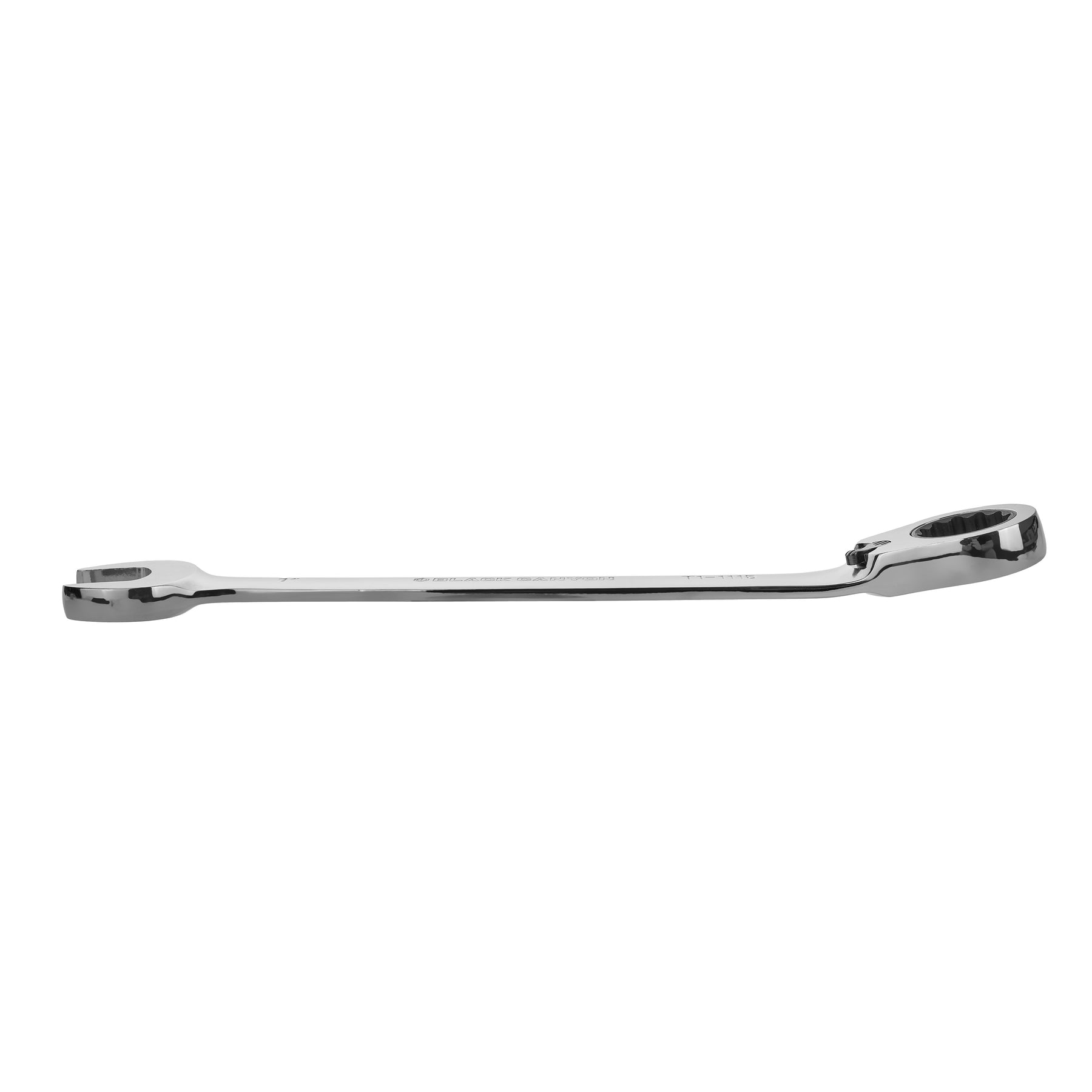 1" Ratcheting Combination Wrench, 12-Point Box End & Hex Opening