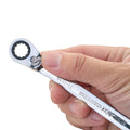 10mm Ratcheting Combination Wrench, 12-Point Box End & Hex Opening