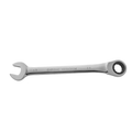 17mm Ratcheting Combination Wrench, 12-Point Box End & Hex Opening