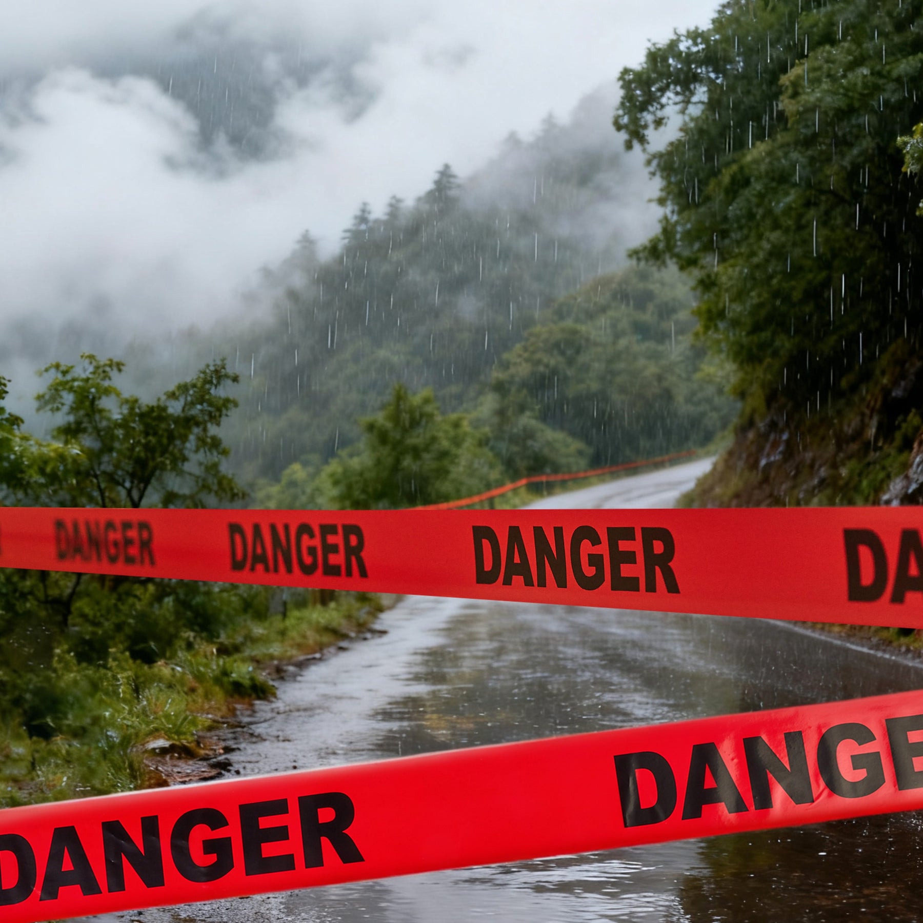 "Danger" Barrier Tape, 3 in. x 1000 ft.
