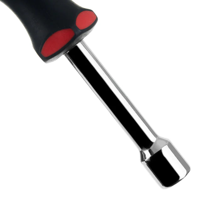 13-Piece Metric and SAE Nut Driver Set, Magnetic Socket, Hollow Shank, Comfort Grip