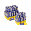 AAA and AA Alkaline Batteries, 48 Pack