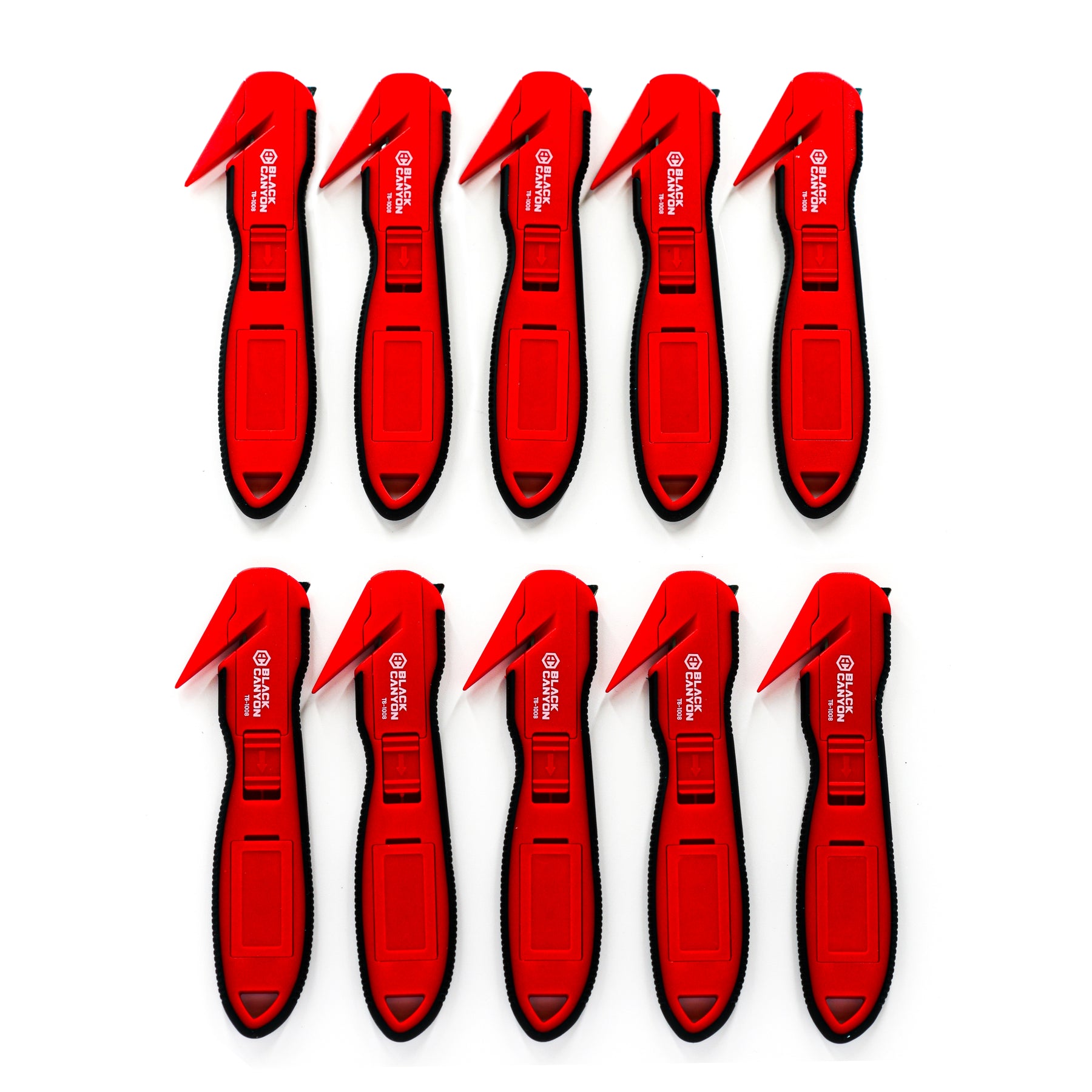 10-Piece Concealed Replaceable Blade Safety Knife Set