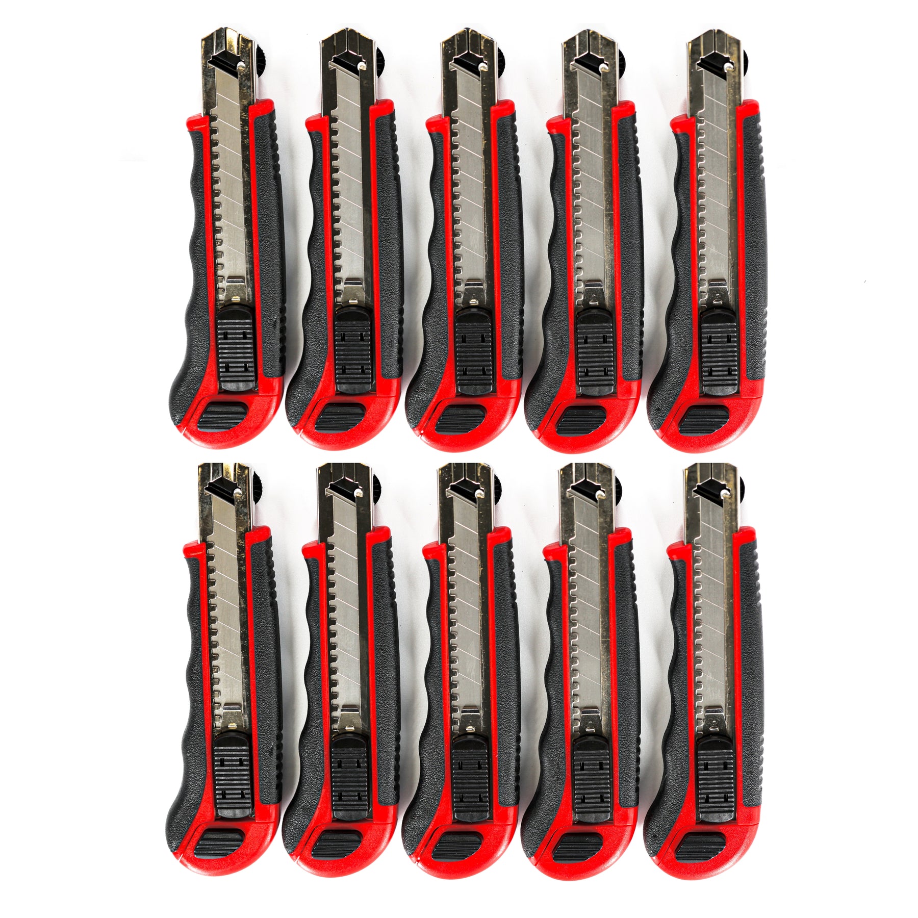 10-Piece Retractable Snap-Off Utility Knife Set