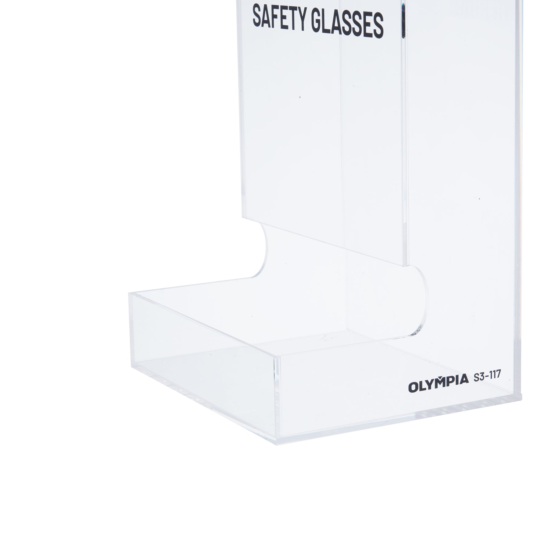 Safety Glasses Dispenser, 8 in x 6-1/2 in x 18 in, Capacity 20 Pairs