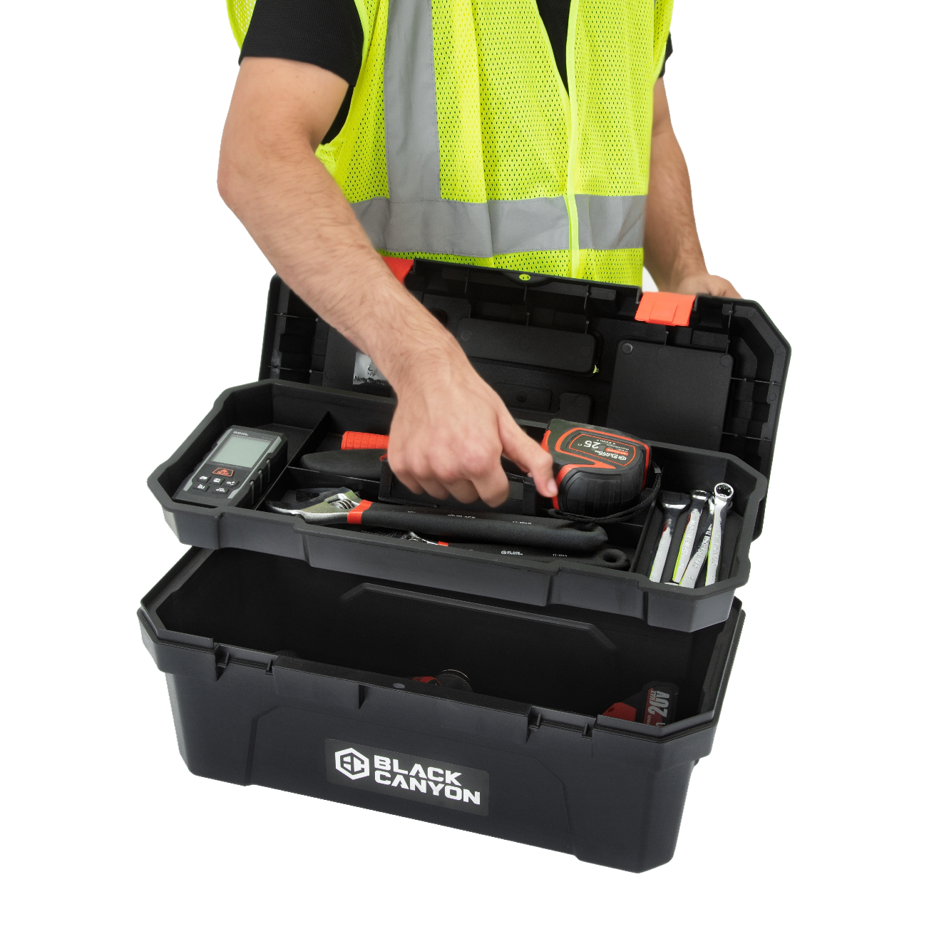 17 inch Portable Plastic Tool Box