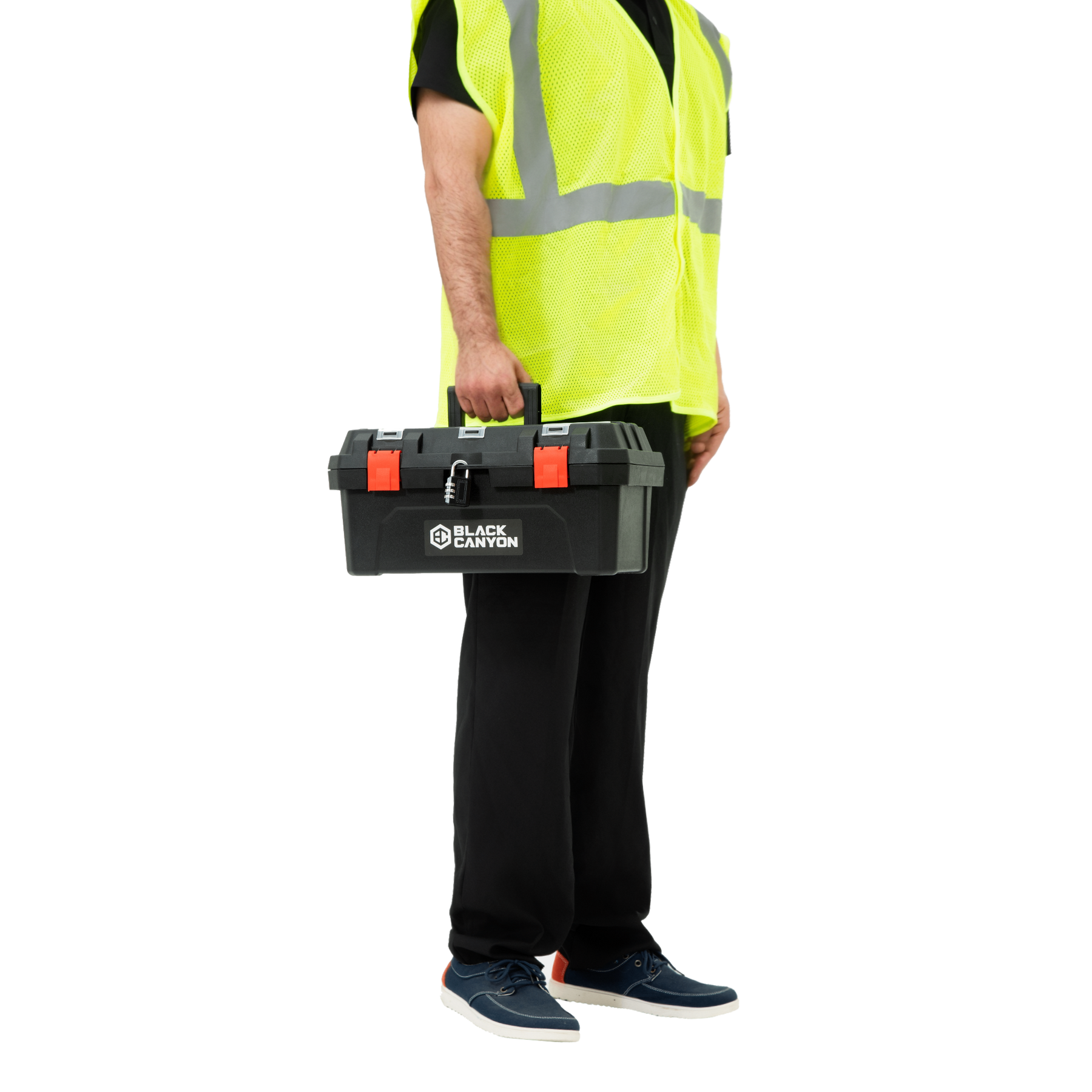 19 inch Portable Plastic Tool Box